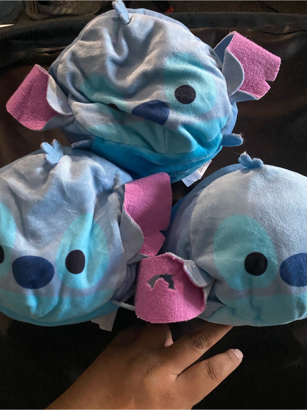 Light blue Disney stitch tsum tsum mini plush